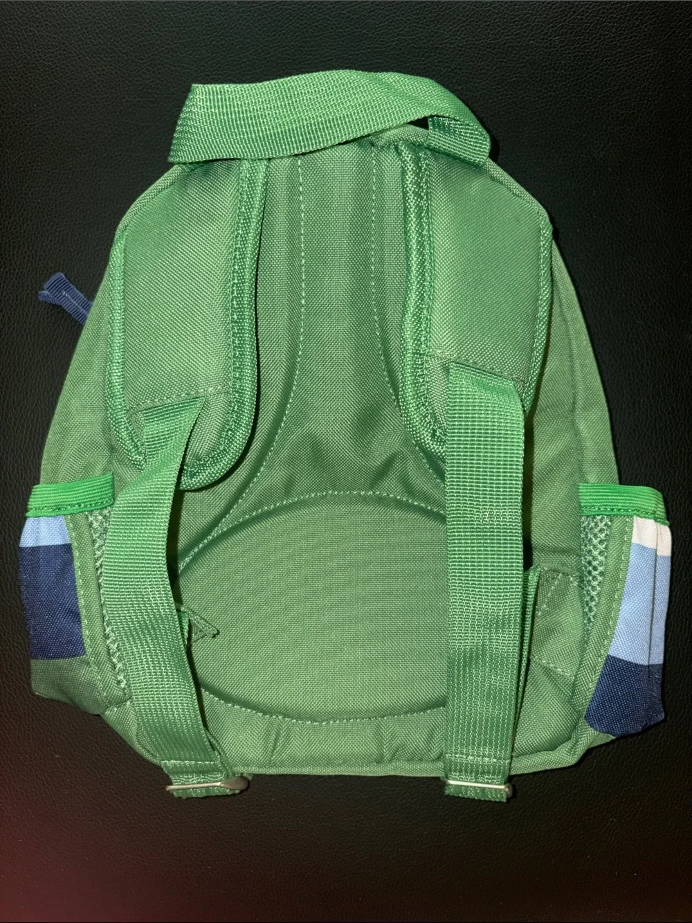 Pottery Barn Kids toddler backpack - Mini Backpack in Green, Navy & Light Blue